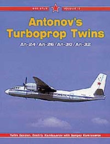 Image for Antonov's turboprop twins  : An-24/An-26/An-30/An-32