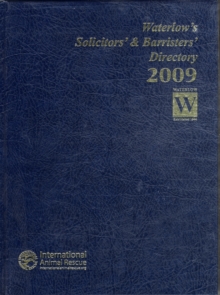 Image for Waterlow's solicitors' & barristers' directory 2009.