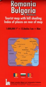 Image for Romania and Bulgaria National Road Map