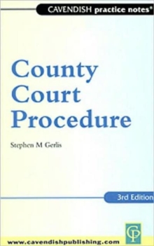Image for County court procedure