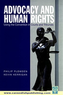 Image for Advocacy and the Human Rights Act