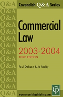 Image for Q&A Commercial Law 2009-2010