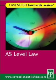 Image for Cavendish: AS Level Lawcard