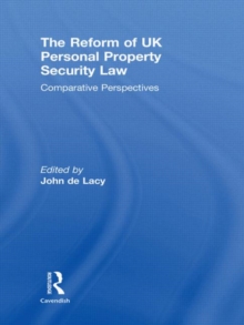 Image for The Reform of UK Personal Property Security Law