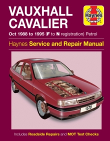 Vauxhall Cavalier Petrol (Oct 88 – 95) Haynes Repair Manual