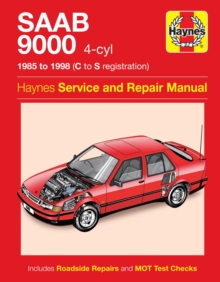 Saab 9000 (4-cyl) (85 – 98) Haynes Repair Manual