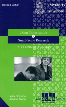 Image for Using Observations in Small-Scale Research