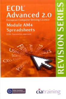 Image for ECDL advanced 2.0Module AM4,: Spreadsheets using Microsoft Excel