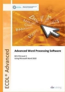 Image for ECDL advanced 2.0  : European computer driving licenceModule AM3,: Word processing using Microsoft Word 2010