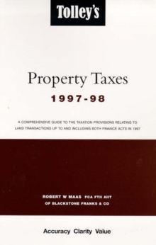 Image for Tolley's Property Taxes