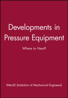 Developments in Pressure Equipment
