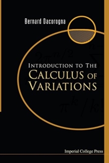 Image for INTRODUCTION TO THE CALCULUS OF VARIATIONS