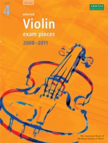 Image for Selected Violin Exam Pieces 2008-2011