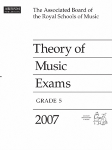 Image for Theory of Music Exams, Grade 5, 2007