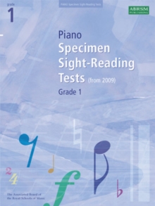 Image for Piano specimen sight-reading tests (from 2009): Grade 1
