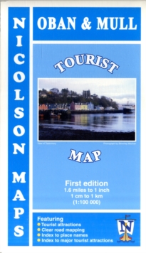 Image for Oban and Mull Tourist Map