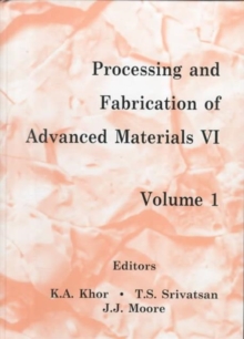 Image for Processing and Fabrication of Advanced Materials