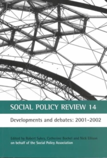 Image for Social policy review14: Developments and debates, 2001-2002