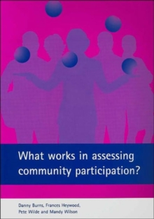 Image for What works in assessing community participation?