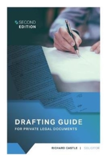 Image for Drafting Guide For Private Legal Documents