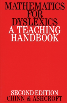 Image for Mathematics for dyslexics  : a teaching handbook
