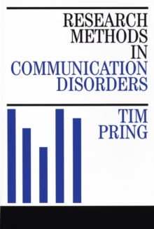 Image for Research methods in communication disorders