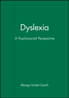 Image for Dyslexia  : a psychosocial perspective