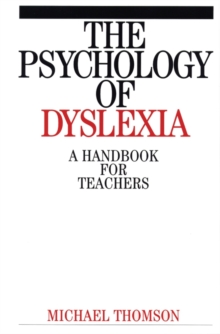 Image for The Psychology of Dyslexia