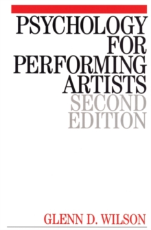 Image for Psychology for Performing Artists
