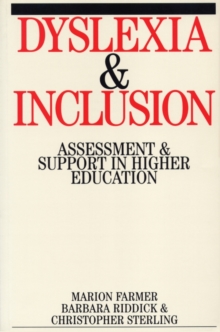 Image for Dyslexia and inclusion  : assessment and support in higher education