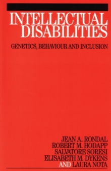 Image for Intellectual disabilities  : genetics, behavior and inclusion