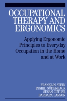 Image for Occupational Therapy and Ergonomics