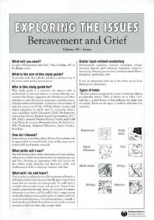 Image for Bereavement and Grief
