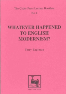 Image for Whatever Happened to English Modernism?