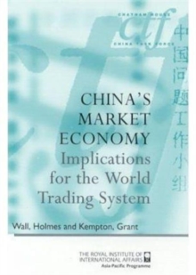 Image for China's Market Economy : Implications for the World Trading System