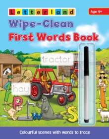 Image for Wipe Clean First Words Book : Wipe-Clean Scenes with Words to Trace