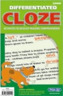 Image for Differentiated cloze  : activities to develop reading comprehensionUpper