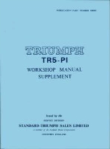 Image for Triumph TR5 P1 Workshop Manual Supplement