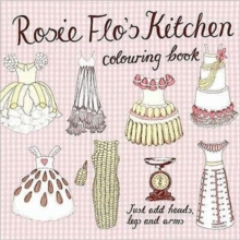 Rosie Flo's Kitchen Colouring Book - checker pink