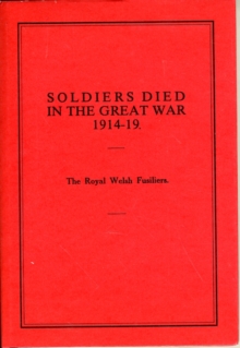 Image for Soldiers Died in the Great War, 1914-19