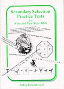 Image for Secondary Selection Practice Tests for Nine and Ten-year-olds