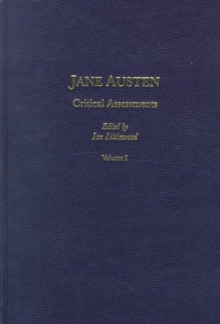 Image for Jane Austen  : critical assessments