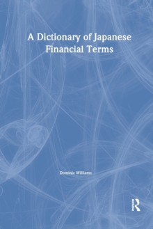 Dictionary of Japanese Financial Terms