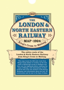 Image for London & North Eastern Railway Map 1924 King's Cross to Mallaig
