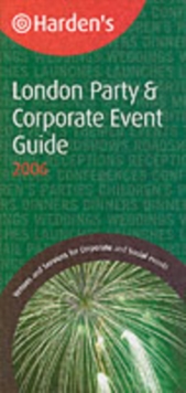 Image for Harden's London Party and Corporate Event Guide