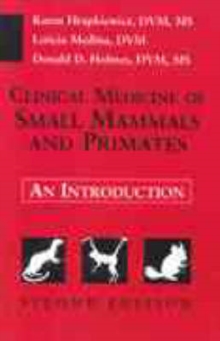 Image for Clinical medicine of small mammals and primates  : an introduction