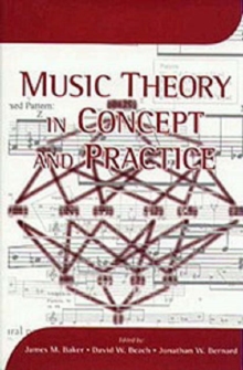 Image for Music Theory in Concept and Practice