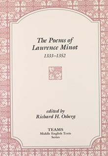 Poems of Laurence Minot, 1333-1352