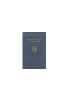 Memoirs of the American Academy in Rome v. 43 & 44