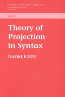 Image for Theory of Projection in Syntax